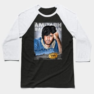 Amitabh Bachchan Deewar art Baseball T-Shirt